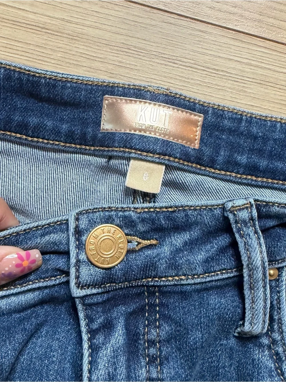 Kut From The Kloth Rachel Fab AB Mom Jean Size 6